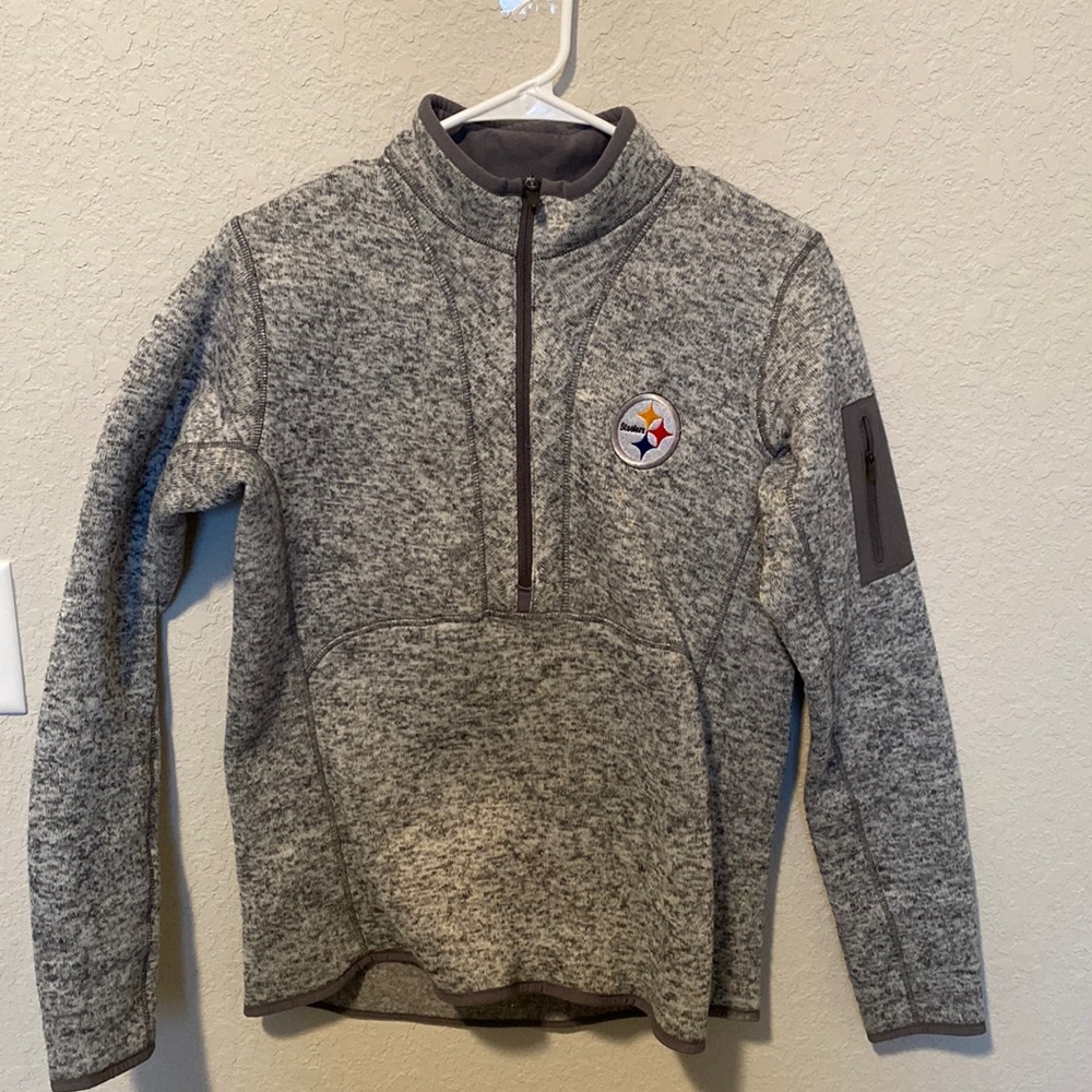 Antigua Pittsburgh Steelers quarter zip